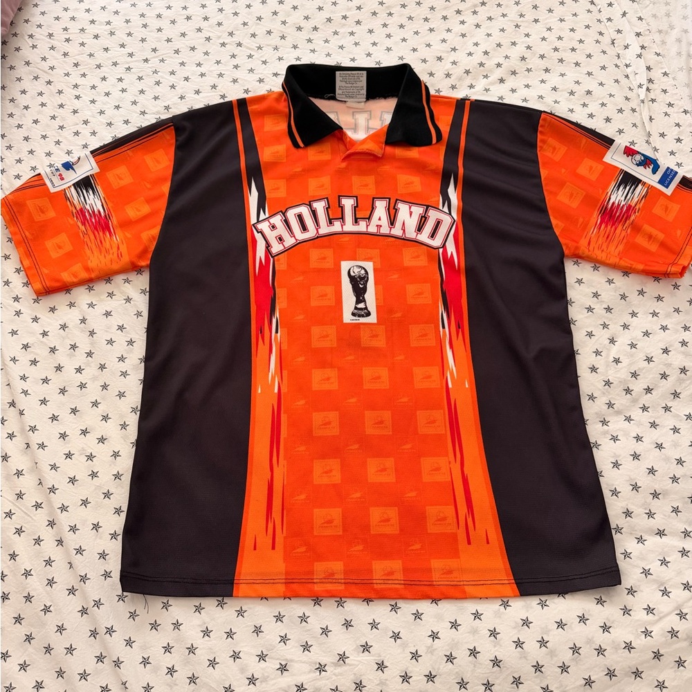 Vintage 1998 World Cup Holland Soccer Jersey Men’s Medium 🇳🇱